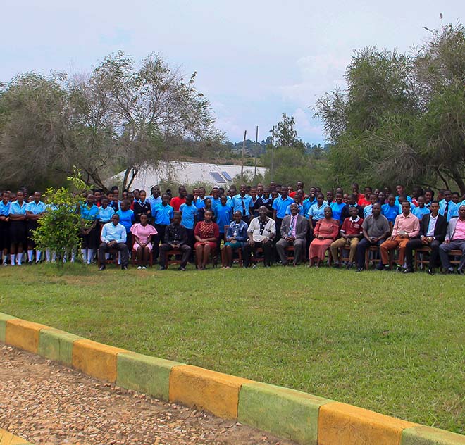 Students learning at CHIFCOD schools